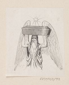 Ilustracja do „Rajskiego Ogrodu” w H.C. Andersen, „Baśnie i historie”, tom 1 autorstwa H.P. Hansen