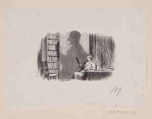 Ilustracja do „The Shadow” w H.C. Andersen, „Bajki i opowiadania”, tom 2