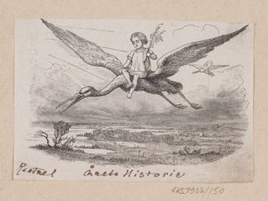 Ilustracja do „Historii roku” w H.C. Andersen, „Baśnie i historie”, tom 2 autorstwa H.P. Hansen