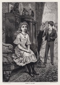 Czekam na pytanie (grawerunek) autorstwa H.W. (after) Petherick