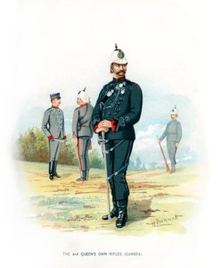 2. Queens Own Rifles Canada, ok. 1890 r.