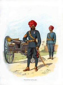 Artyleria Bombaju, ok. 1890 r.