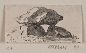 Ilustracja do „Kamiennych pomników” autorstwa H. C. Henneberg