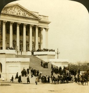 Przybycie do Kapitolu... Inauguracja Roosevelta, Waszyngton, 1905.
