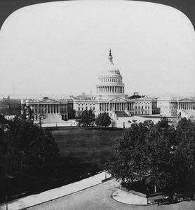 Kapitol, Waszyngton, DC, USA, 1901.