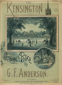 Muzyka do utworu The Kensington Polka autorstwa G.F. Andersona