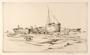 Cmentarz morski, Port Arthur autorstwa H. Lindley Hosford
