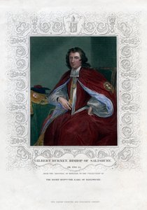 Gilbert Burnet, szkocki teolog i historyk, XIX wiek autorstwa H. Robinson