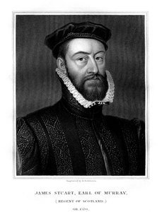 James Stewart, 1. hrabia Moray, regent Szkocji, 1827.