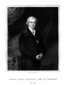 Robert Banks Jenkinson, 2. hrabia Liverpoolu, premier Wielkiej Brytanii, 1834.