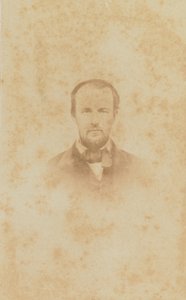 Carte-de-visit portret Harolda M. White