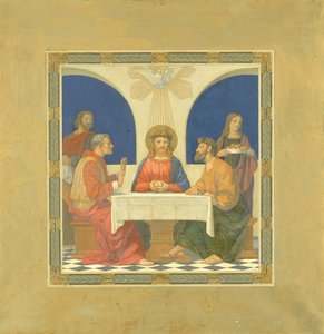 Wieczerza w Emaus, 1915-1925.