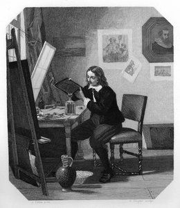 Cornelis Visscher, holenderski rytownik z XVII wieku, ok. 1870 r.