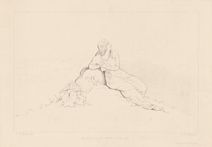 Wschód słońca skierował jej myśli do Europy autorstwa H. W. Collard, after George Elgar Hicks