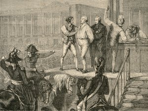 Egzekucja Ludwika XVI w dniu 21 stycznia 1793 r.