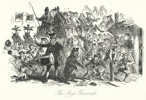 Pogrzeb szpiega (rycina)