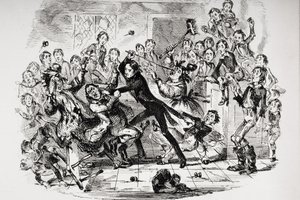 Ilustracja do Nicholasa Nickleby