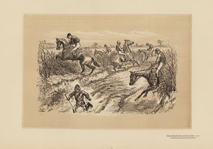 Tumbletown Steeple-Chase, nr 7, The Lane (rycina)