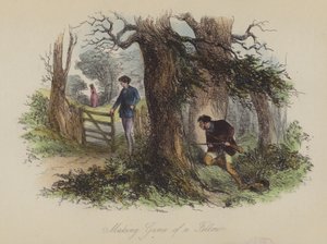 Ilustracja do Lewisa Arundela lub The Railroad of Life autorstwa Franka E Smedleya (kolorowa grawerunek) autorstwa after Hablot Knight Browne