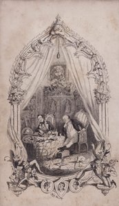 Samuel Pickwick i Alfred Jingle, ilustracja z powieści Charlesa Dickensa The Pickwick Papers (rycina)