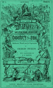 Charles Dickens - Dombey and Son autorstwa Hablot Knight Browne