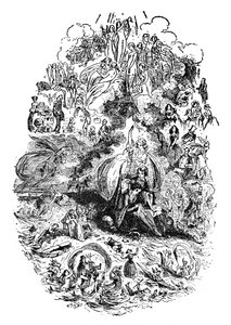 Dombey & Son autorstwa Charlesa Dickensa autorstwa Hablot Knight Browne