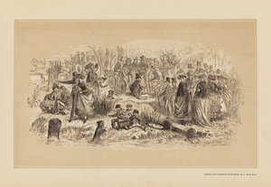 Oxford and Cambridge Boat Race, nr 1, On the Banks (grawerunek)