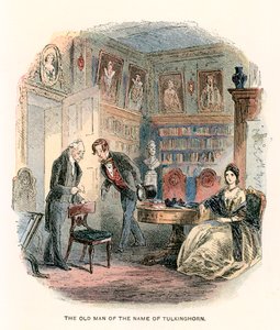 Ilustracja do Bleak House autorstwa Hablot Knight Browne