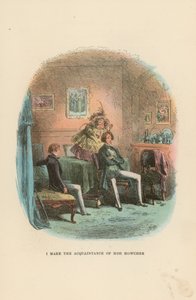 Ilustracja do Davida Copperfielda autorstwa Hablot Knight Browne