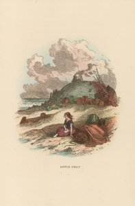 Ilustracja do Davida Copperfielda autorstwa Hablot Knight Browne