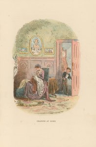 Ilustracja do Davida Copperfielda autorstwa Hablot Knight Browne