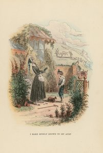 Ilustracja do Davida Copperfielda autorstwa Hablot Knight Browne