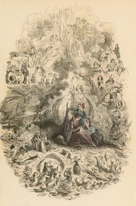 Ilustracja do Dombey i Son autorstwa Hablot Knight Browne