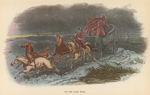 Ilustracja do filmu Dombey i syn autorstwa Hablot Knight Browne