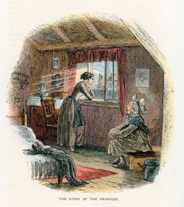 Ilustracja do Małej Dorrit autorstwa Hablot Knight Browne