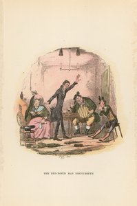 Ilustracja do Pickwick Papers autorstwa Hablot Knight Browne