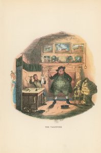 Ilustracja do dokumentów Pickwicka autorstwa Hablot Knight Browne