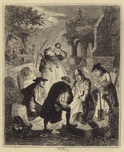 zmartwychwstańcy autorstwa Hablot Knight Browne