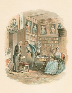 Scena z Ponurego Domu Karola Dickensa, 1852-1853
