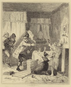 Włamywacze autorstwa Hablot Knight Browne