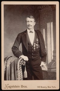 Portret J. Wattsa Johna Wattsa De Peystera 1821-1907, przed 1896 r. autorstwa Hagelstein Bros