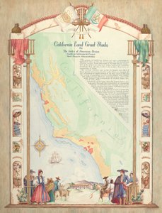 Mapa: California Land Grant Study autorstwa Hal Blakeley
