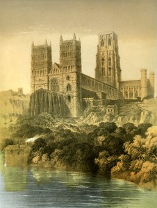 Katedra w Durham, hrabstwo Durham, c1870.