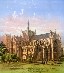 Katedra Ripon, Yorkshire, c1870