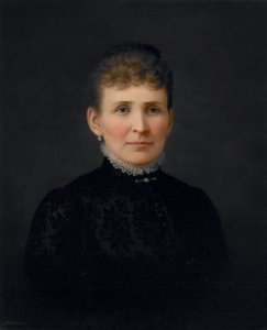 Portret kobiety, ok. 1886 (olej na płótnie)