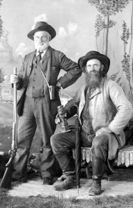 Richard Maynard i kapitan Newton H. Chittenden, ok. 1875 (m.in. zdjęcie)