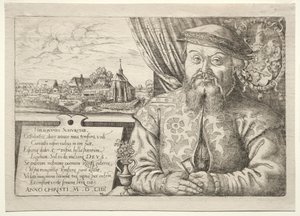 Hieronymus Schurstab, burmistrz Norymbergi, 1554.