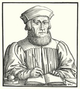 Johannes Aventinus, bawarski humanista renesansowy, historyk i filolog (rytownictwo)