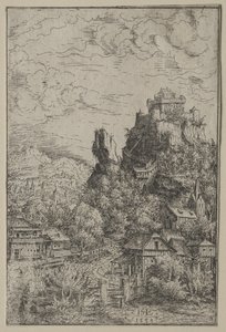 Krajobraz z zamkiem, 1553.