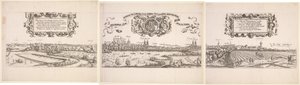 Panoramiczny widok Norymbergi, 1552.